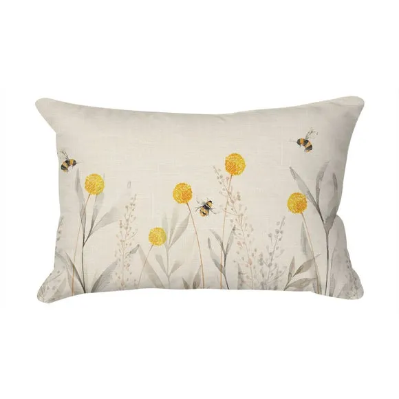 Meadow Bee Rectangle Cushion 3