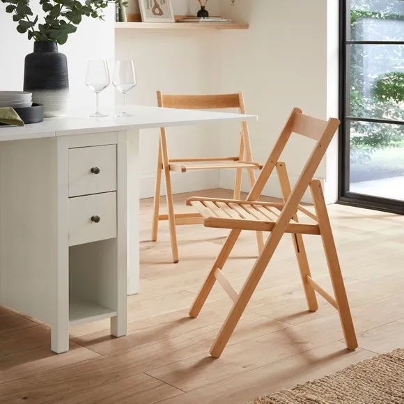 Bessie Wooden Folding Chair