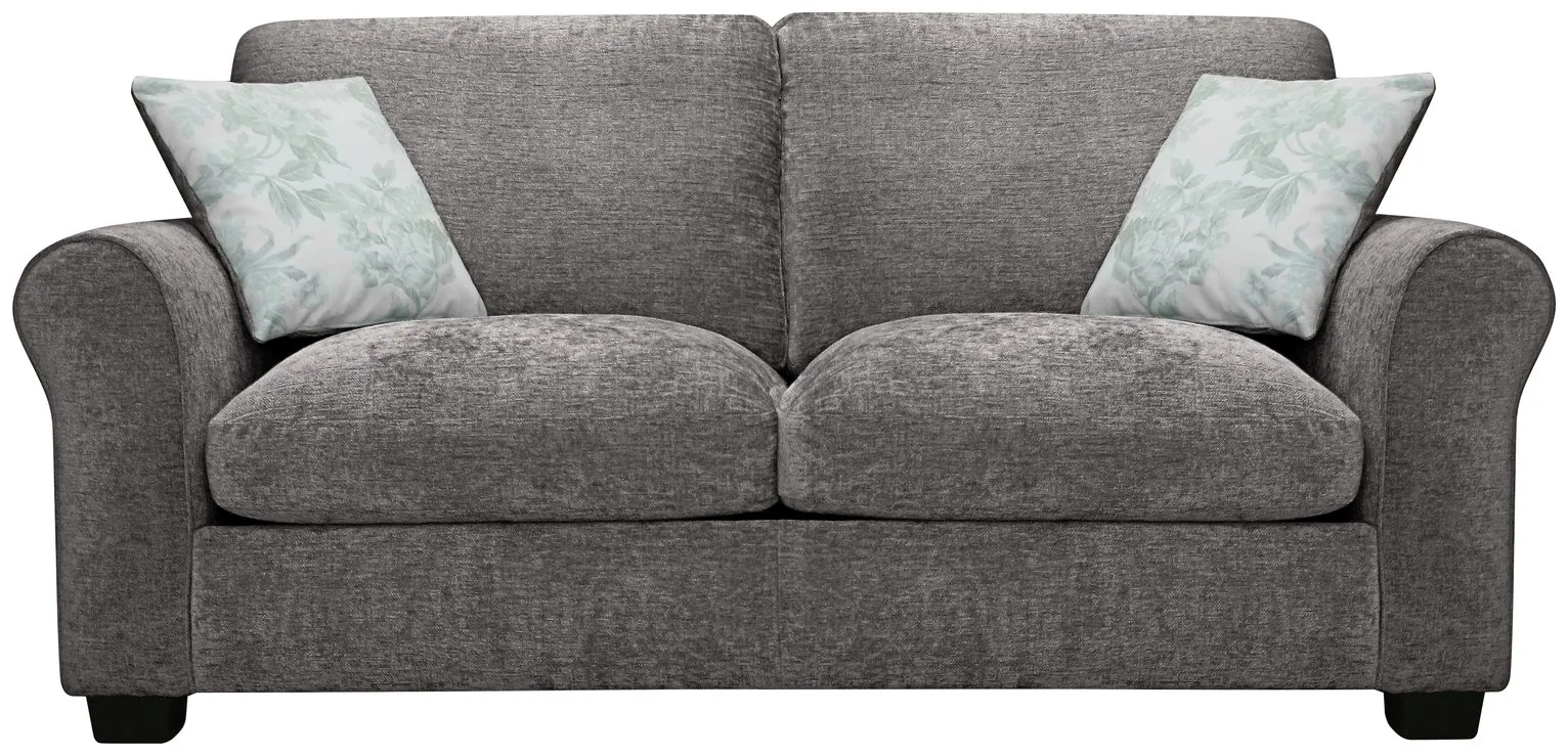 Argos Home Tammy 2 Seater Fabric Sofa bed - Charcoal