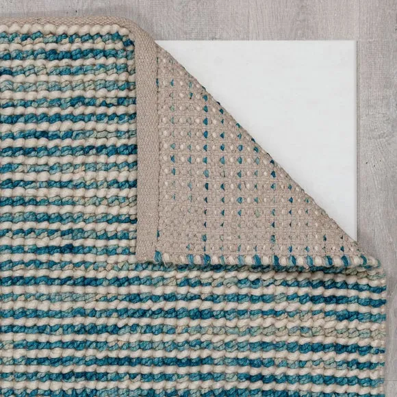 Nico Wool Woven Stripe Rug 3