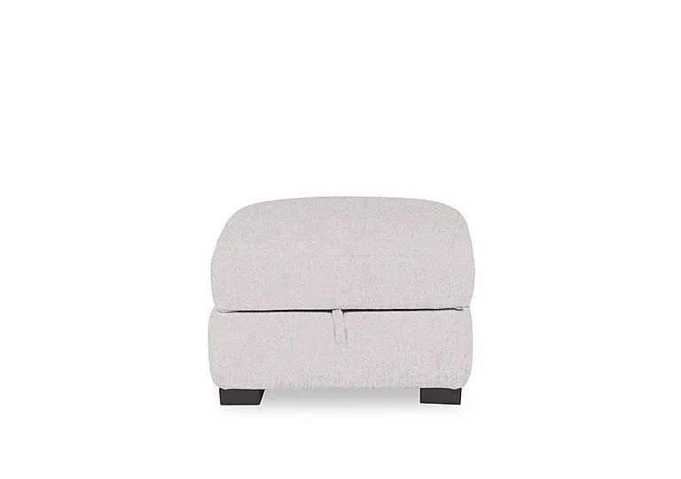 Nova Fabric Storage Footstool - R110 Sand
