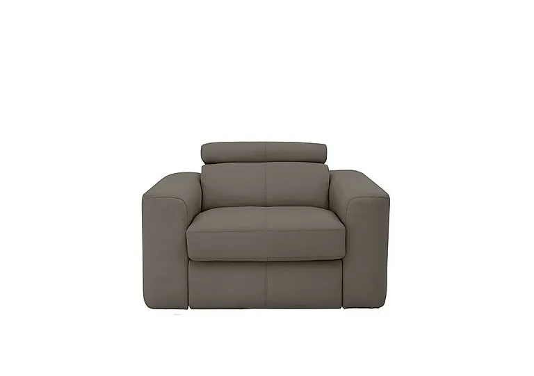 Infinity NC Leather Armchair - NC Elephant