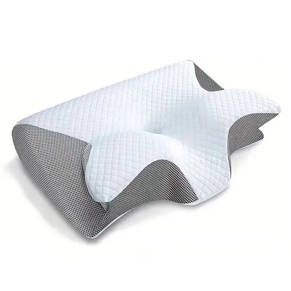 Kelvenix Cervical Memory Foam Pillow Pain Relief in White