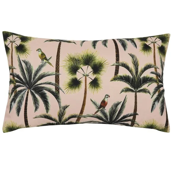 Palms Blush Outdoor Cushion 3