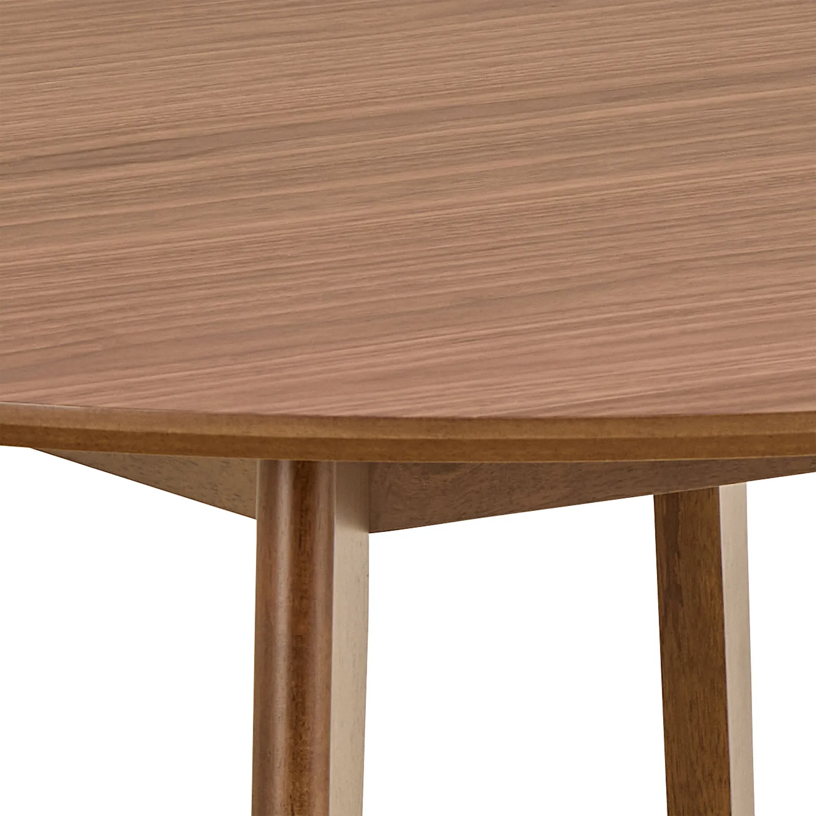 Furniture To Go Roxby Round Dining Table in Walnut 120x76cm 5