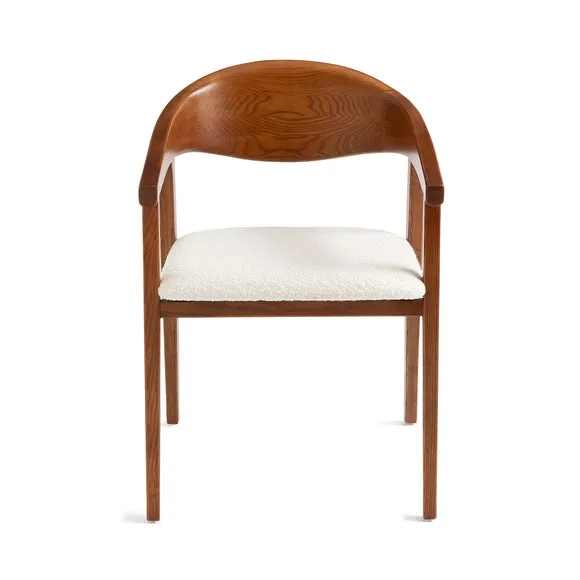 Oskar Dining Chair, Boucle 3