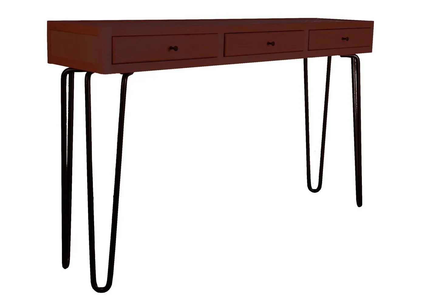 Heal's Brunel Console Table Dark Wood