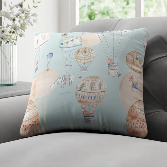Little Adventurers Hot Air Balloon Made to Order Cushion Cover