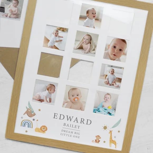 Personalised Animal Multi Photo Frame 3