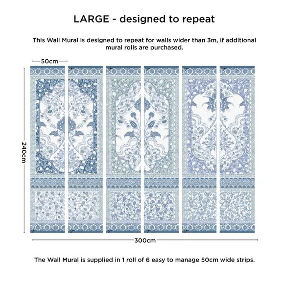 Ornate Panelling Wall Mural 4