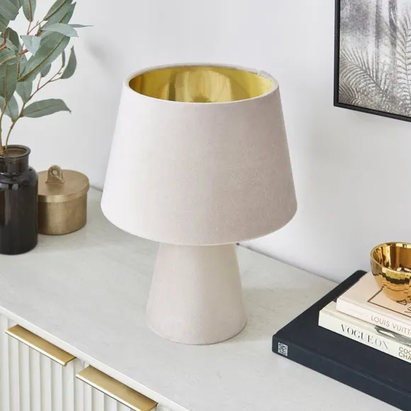 Nesa Velvet Table Lamp 6