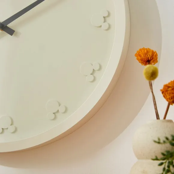 Disney Mickey Mouse Cream Indoor Outdoor Wall Clock 2