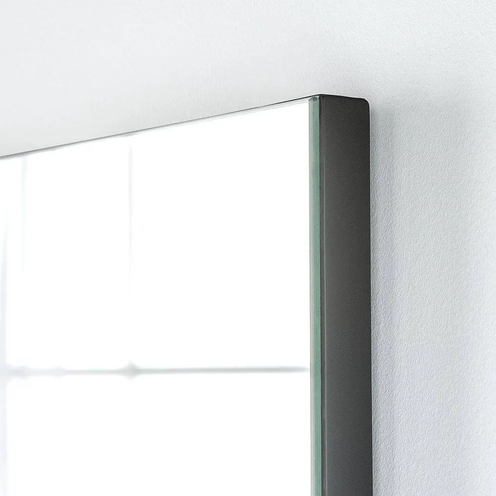 Yearn Mirrors Large Narrow Full Length Wall Mirror in Black 2