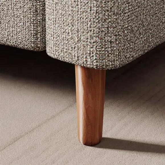 Max Multi Yarn Boucle Corner Chaise Sofa 5