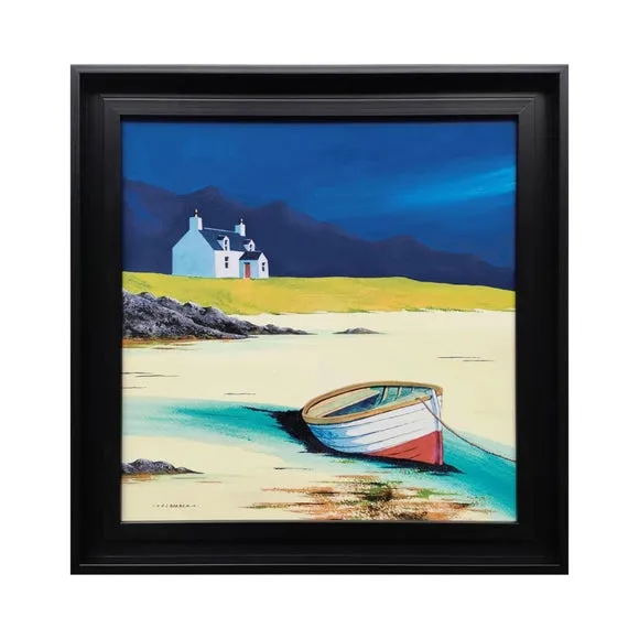Low Tide Lewis by Anthony Barber Framed Canvas 3