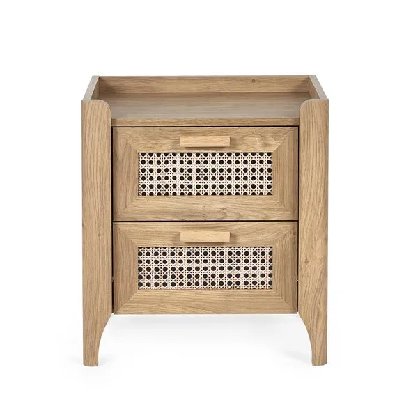 Return - Victor 2 Drawer Bedside Table 3