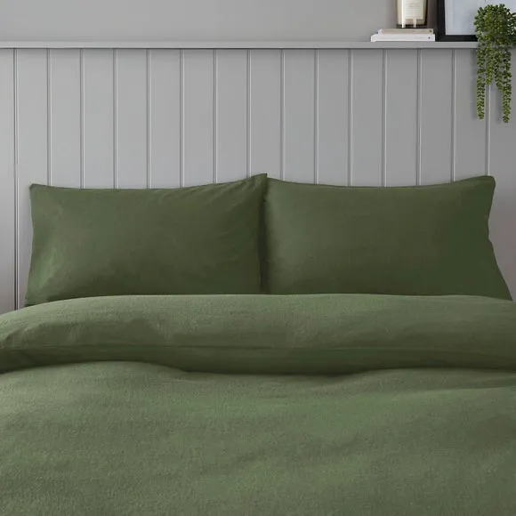 Soft & Cosy Luxury 100% Brushed Cotton Duvet Cover & Pillowcase Set 2