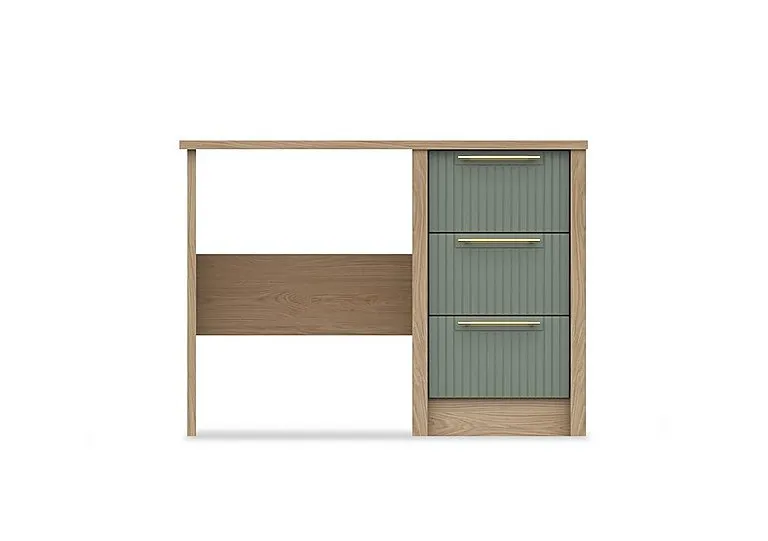 Chelsea 3 Drawer Dressing Table with Gold Handles