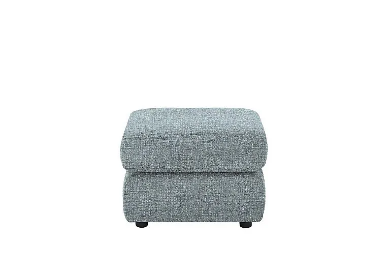 Avon Fabric Storage Footstool - Arola Sky