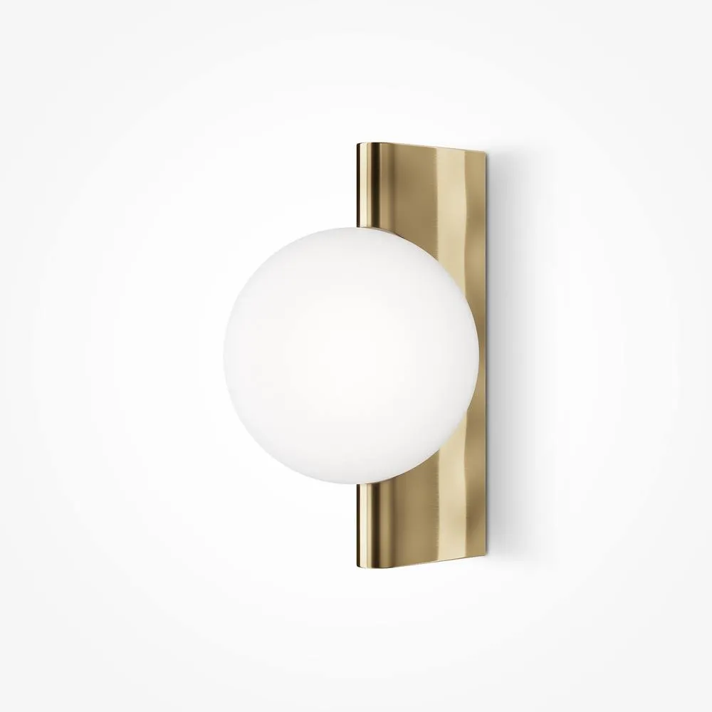 Netlighting Maytoni Avant garde Modern Wall Lamp Brass G9 in Gold