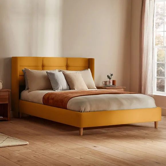 Silentnight Lilith Bed Frame, Velvet 1