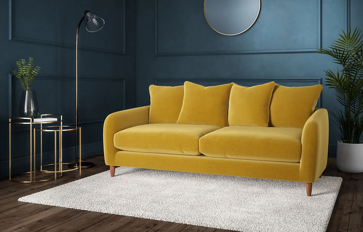 M&S Mia Scatterback Large 3 Seater Sofa