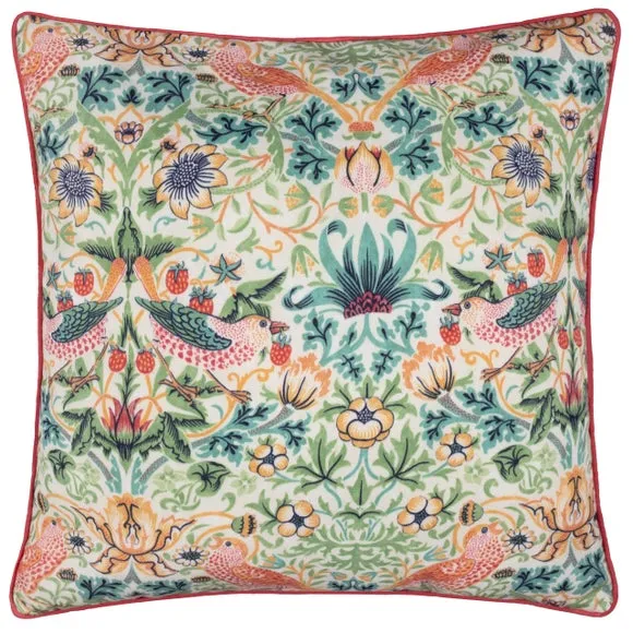 Strawberry Thief Outdoor Square Cushion 2