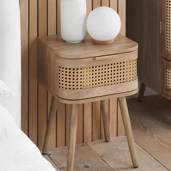 Noah 1 Drawer Bedside Table 2