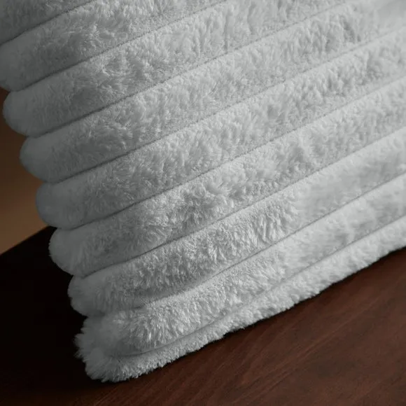 Catherine Lansfield Cosy Ribbed Square Cushion 2