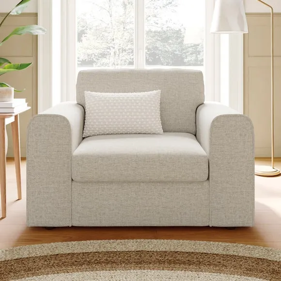 Abel Basketweave Snuggle Chair