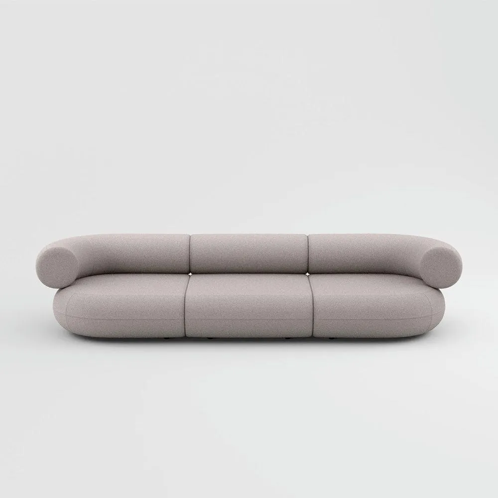 Tom Dixon Fat 3 seater Sofa in Boucle fabric natural 2