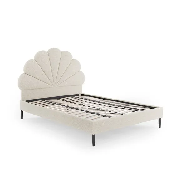 Boucle Petal Bed Frame 6