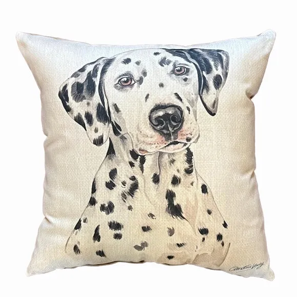 Daro Dalmatian Square Cushion 2