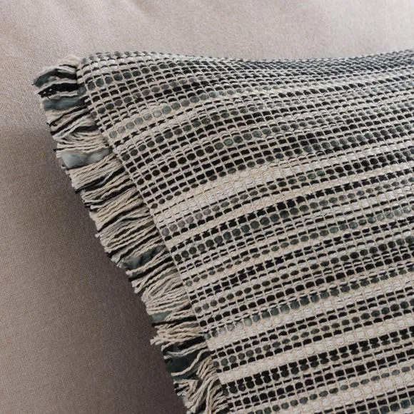 Ava Fringe Cotton Square Cushion 6