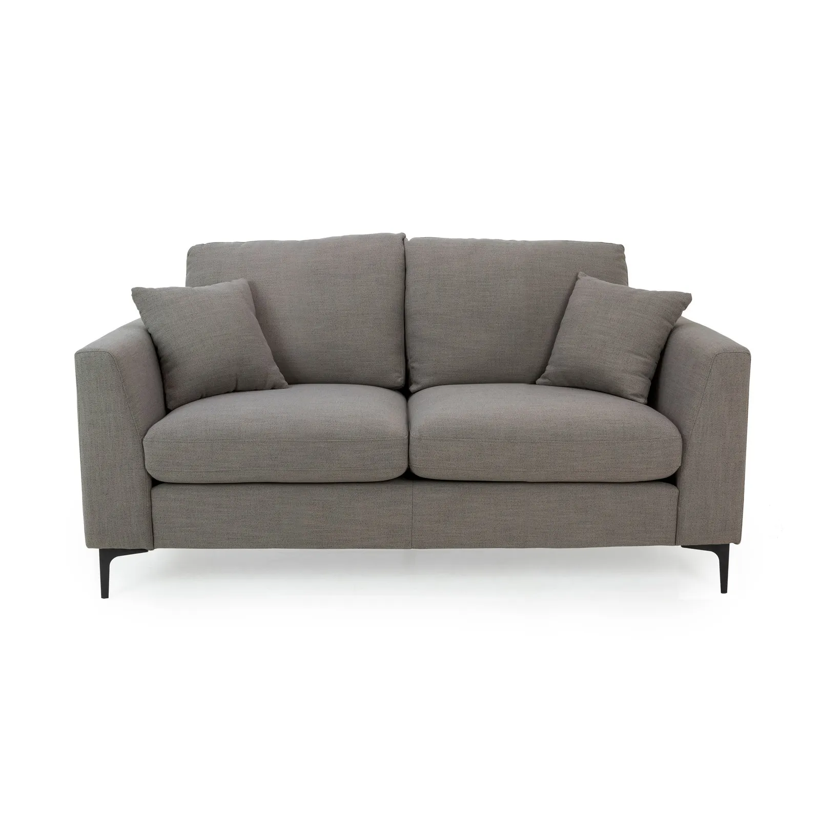 Edison 2 Seater Sofa - Charcoal Dark Grey