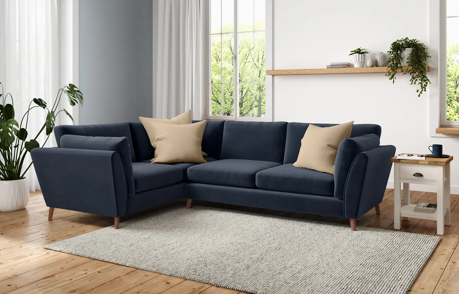 M&S Finch Small Corner Sofa (Left-Hand)