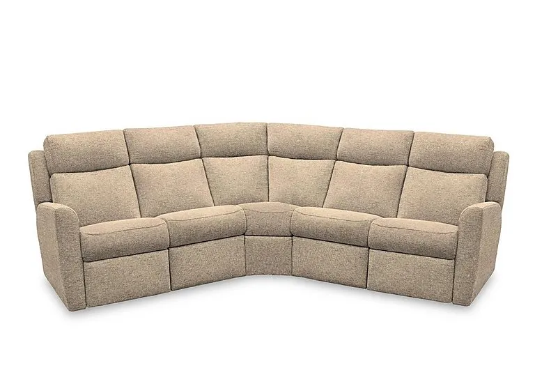 Wren Large Fabric Corner Sofa - Dapple Sparrow