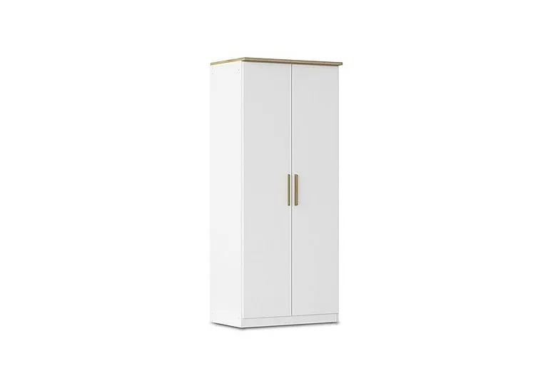 Flavia 91cm 2 Door Decor Hinged Wardrobe