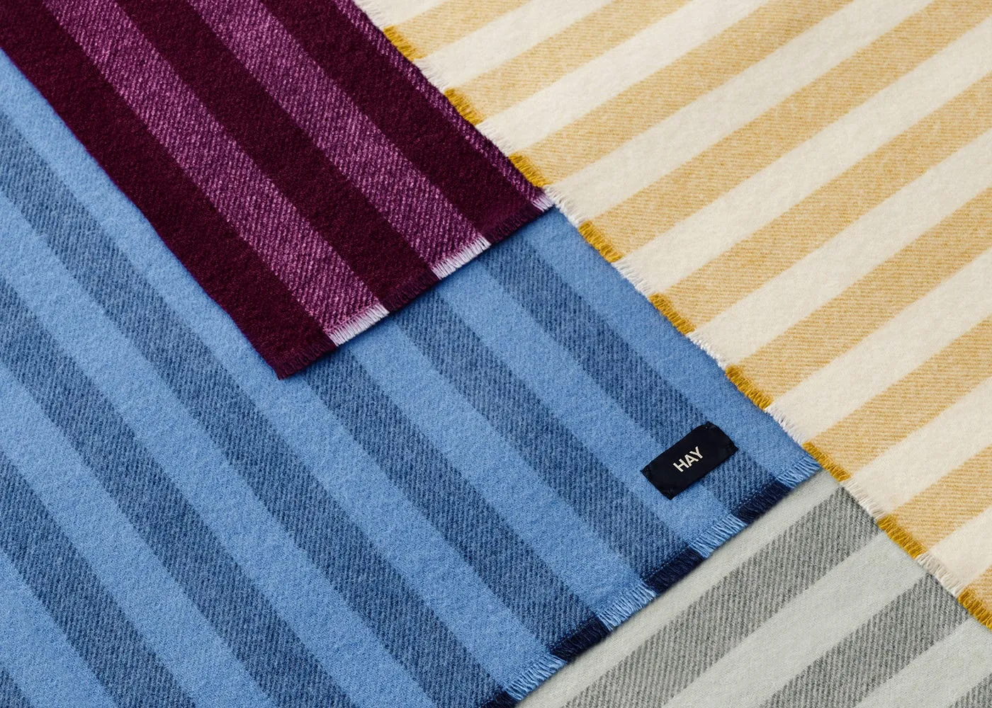 HAY Duo Throw Plum 3