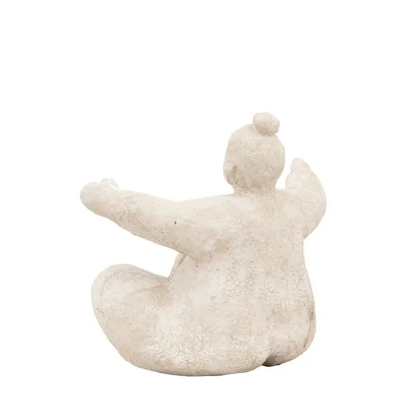 Open Armed Lady Cement Ornament 6