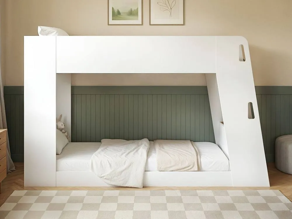 Flair Fern Bunk Bed White & Oak 2