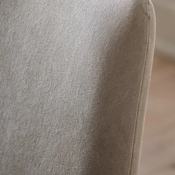 Matola Set of 2 Dining Chairs, Linen 4