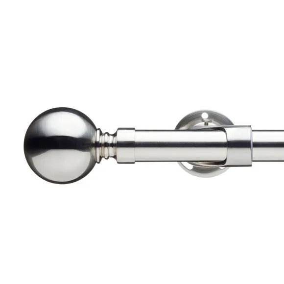 Ashton Room Darkening Extendable Metal Eyelet Curtain Pole 3