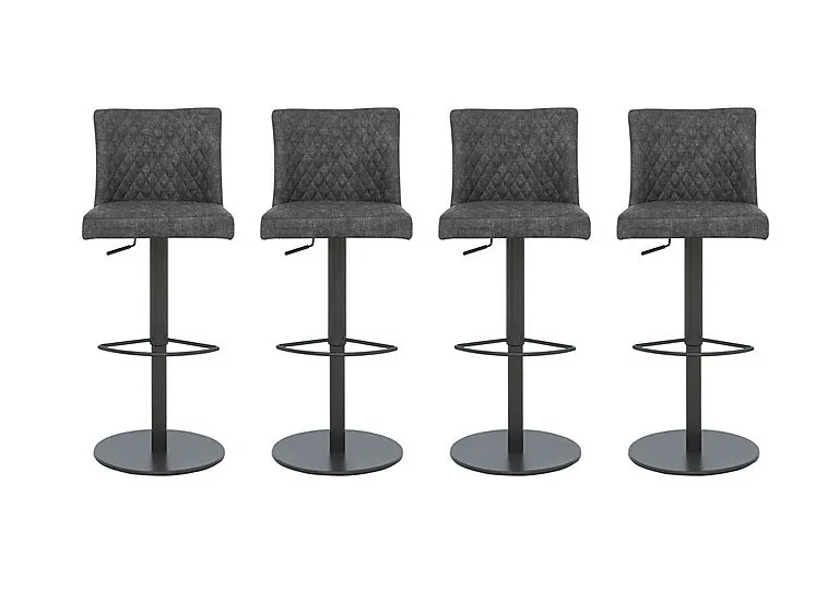 Earth Set of 4 Swivel Bar Stools