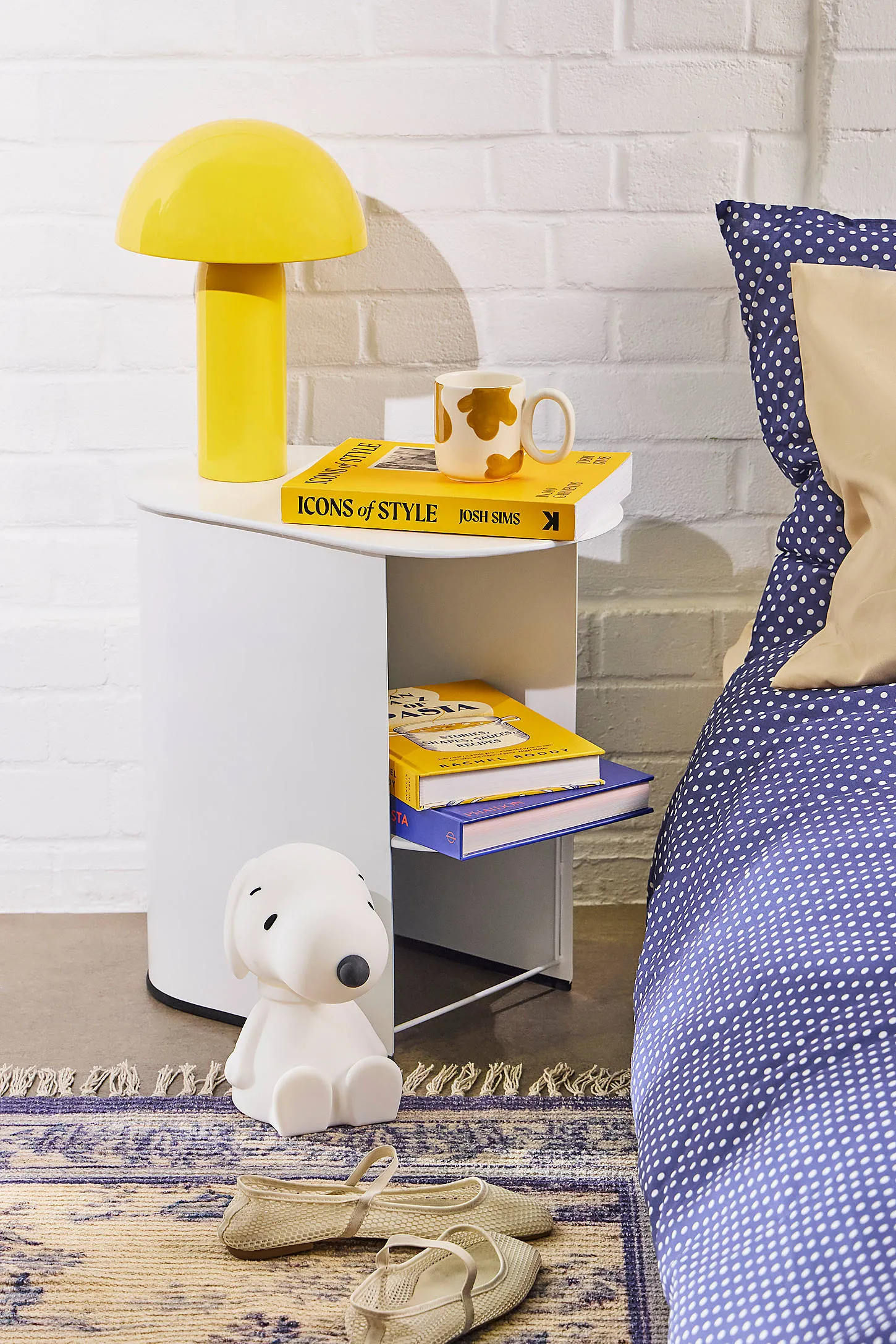 Scott Side Table - White