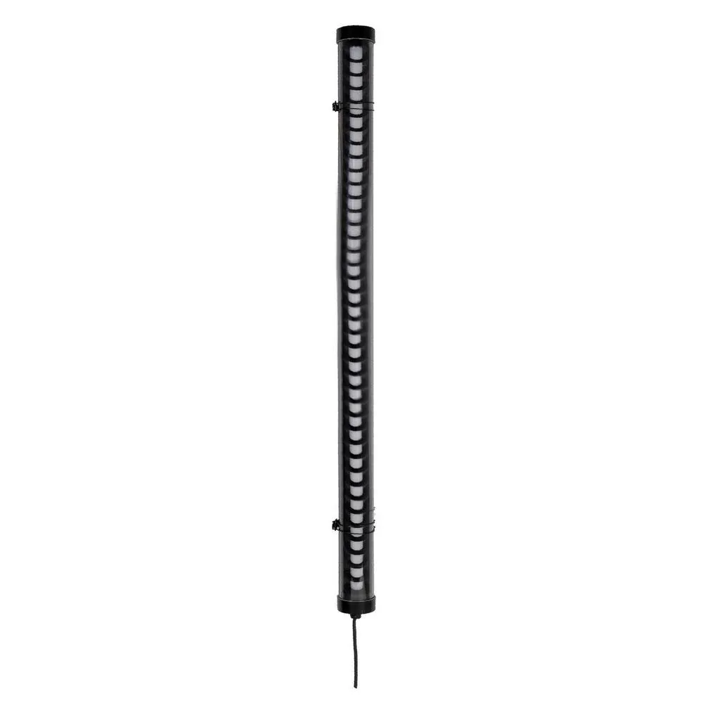 Netlighting Scuba 120cm Outdoor Flush Wall Lamp Black 2700K IP65