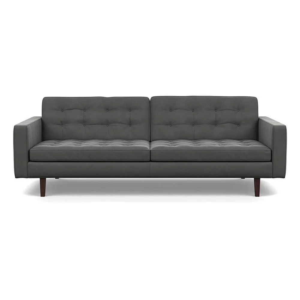 Heal's Hepburn 4 Seater Sofa Nobilis Dolphin Black 1