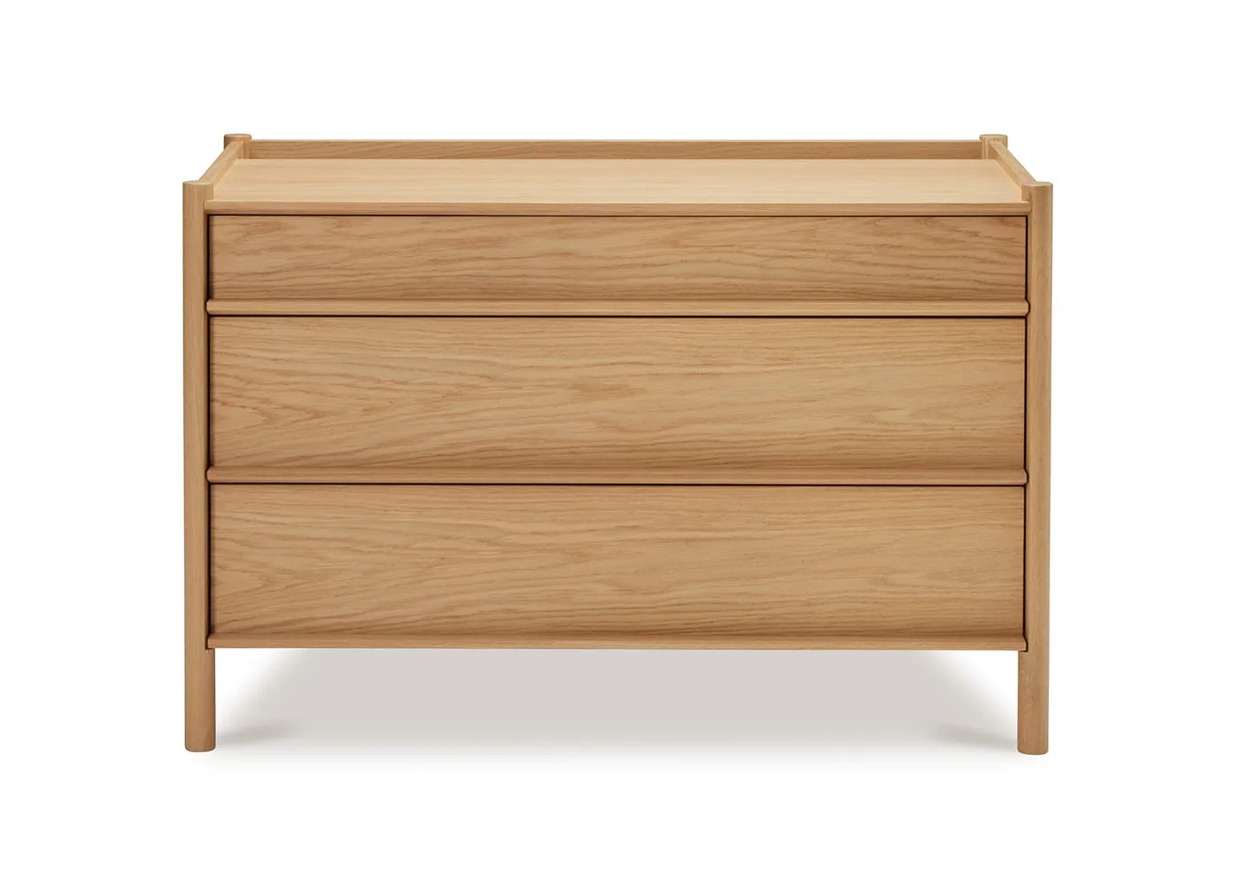 Case Pala 3 Drawers Chest Oak 1