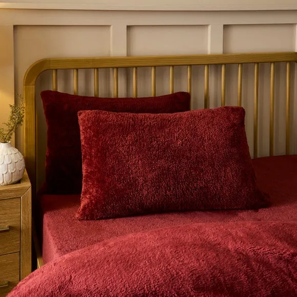 Teddy Bear Standard Pillowcase Pair