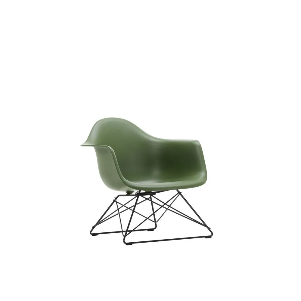 Vitra Eames LAR Chair Forest Basic Dark Powder Coated Wire Base With Cross Struts 1
